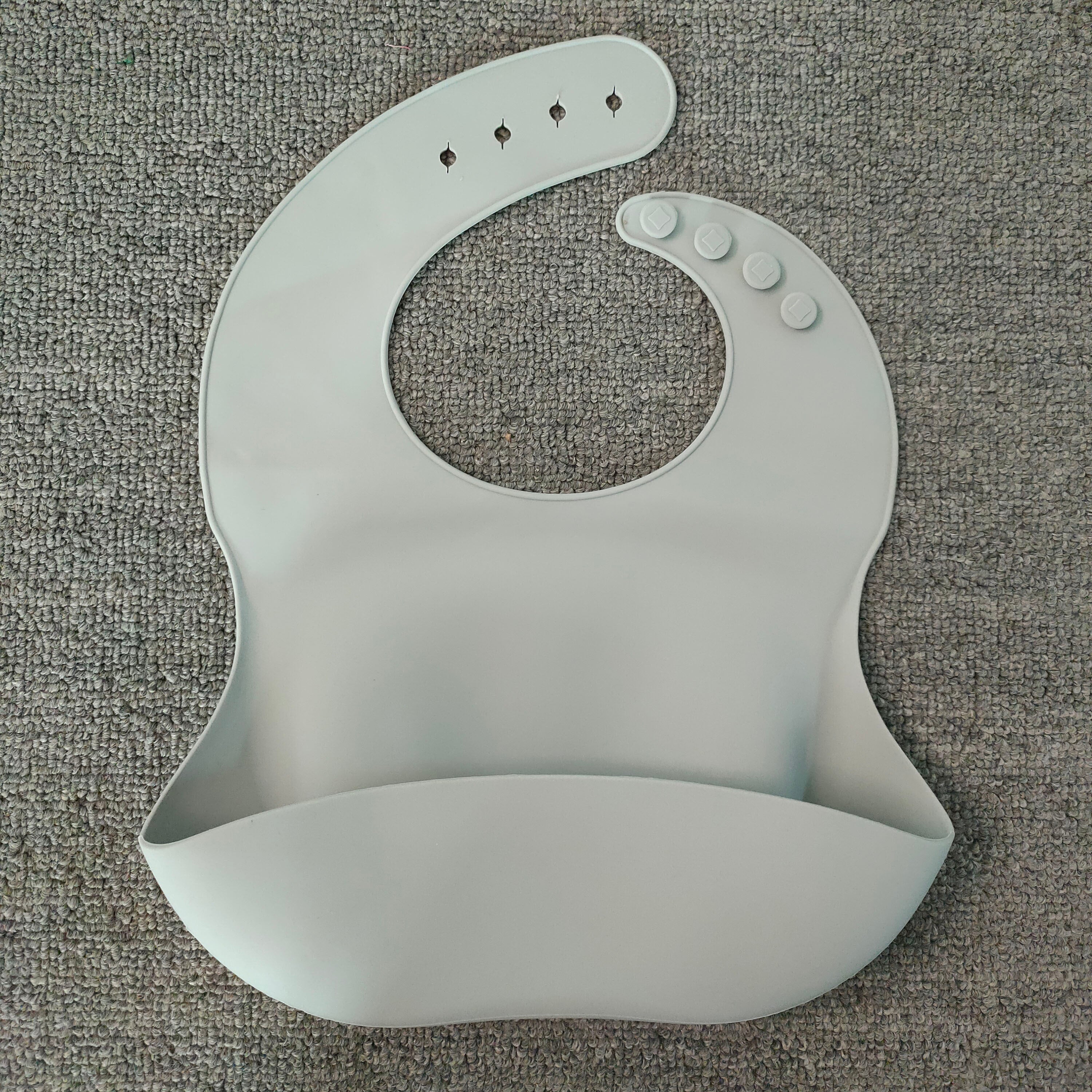 Bavoir en silicone pour bébé