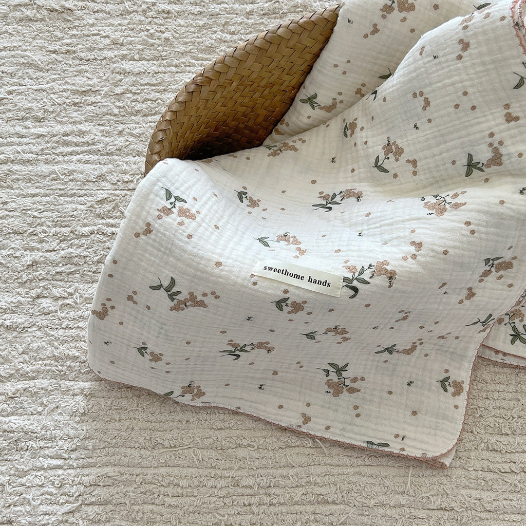 Linge de lit en gaze de coton