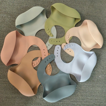 Bavoir en silicone pour bébé